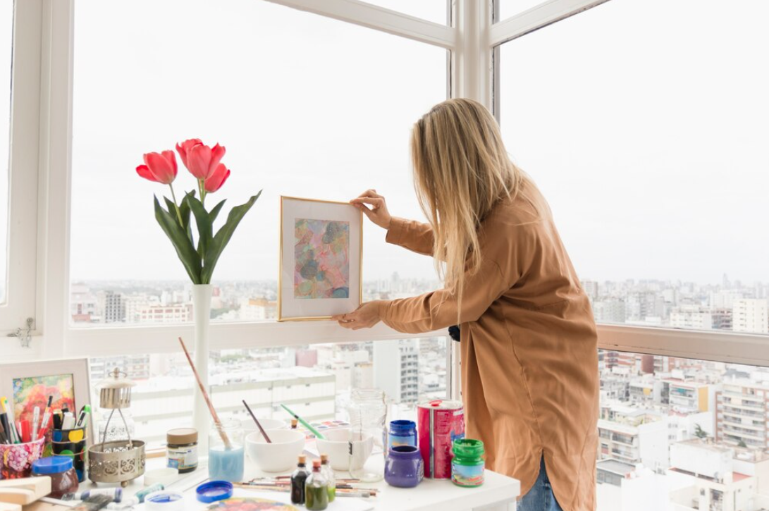 Custom Frame Painting